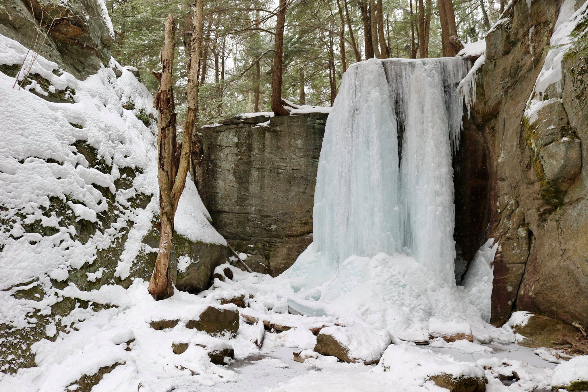 Hike to Hector Falls in the Allegheny National Forest | US travel with us!