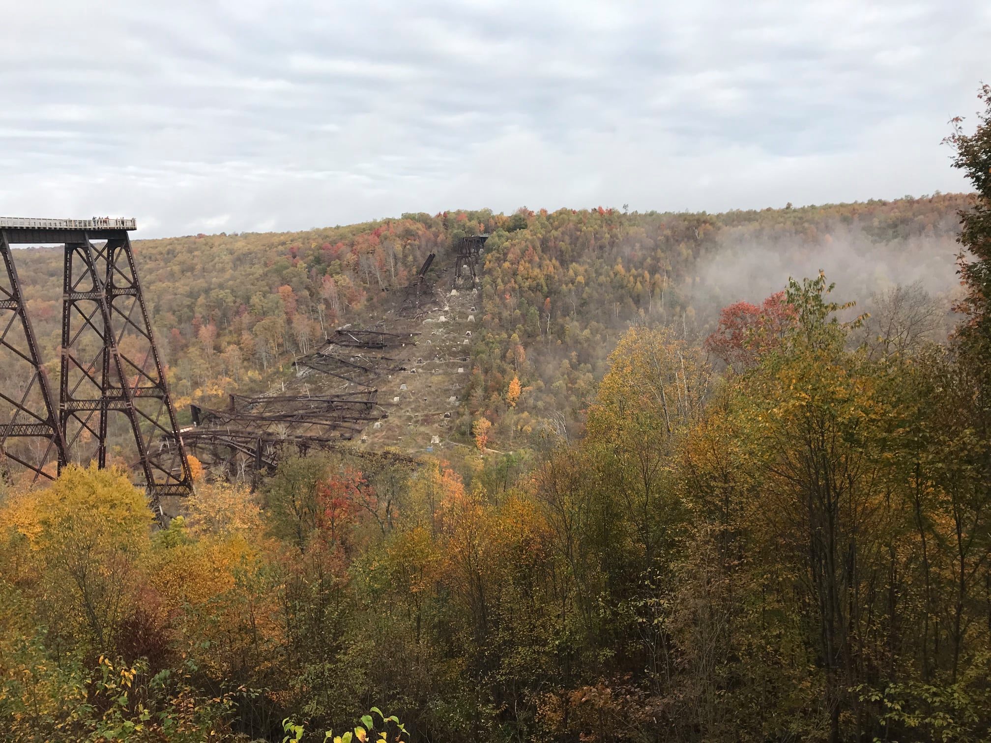 Kinzua Bridge State Park And Sky Walk | US Travel With Us!